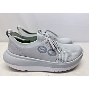 OOFOS Oomy Stride Glacier Gray Mens 9.5 Comfort Sneakers Shoes